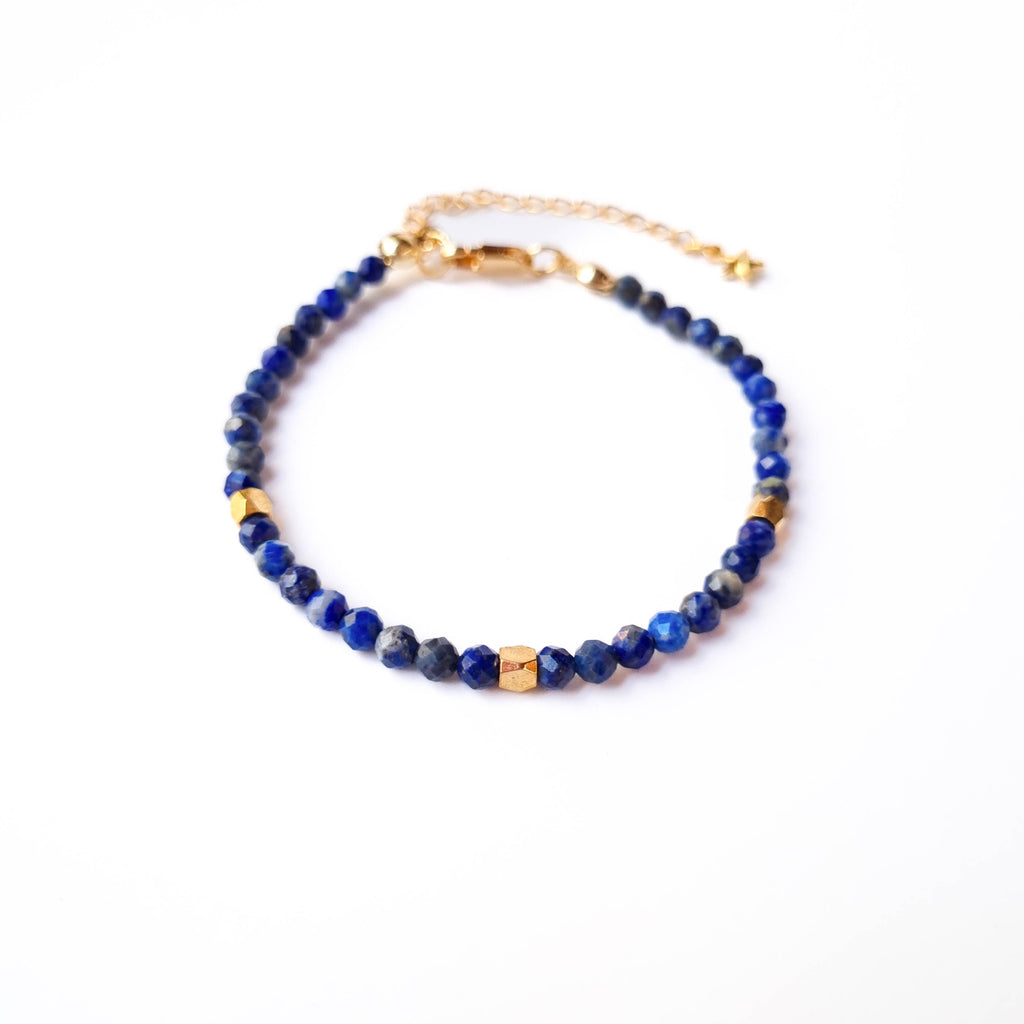 Pulsera Lapislázuli · Intuición y Expresión